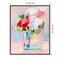 Abstract Flowers in Vase II by Ethan Harper Canvas Wall Art Print Framed